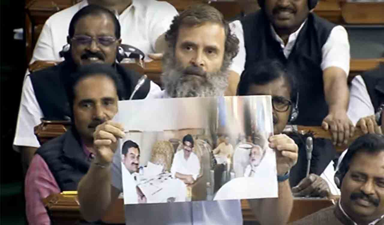 Adani gets contracts wherever PM visits: Rahul Gandhi 