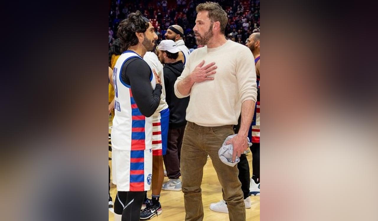 Ranveer Singh discusses ‘Air’, VFX of the film with Ben Affleck