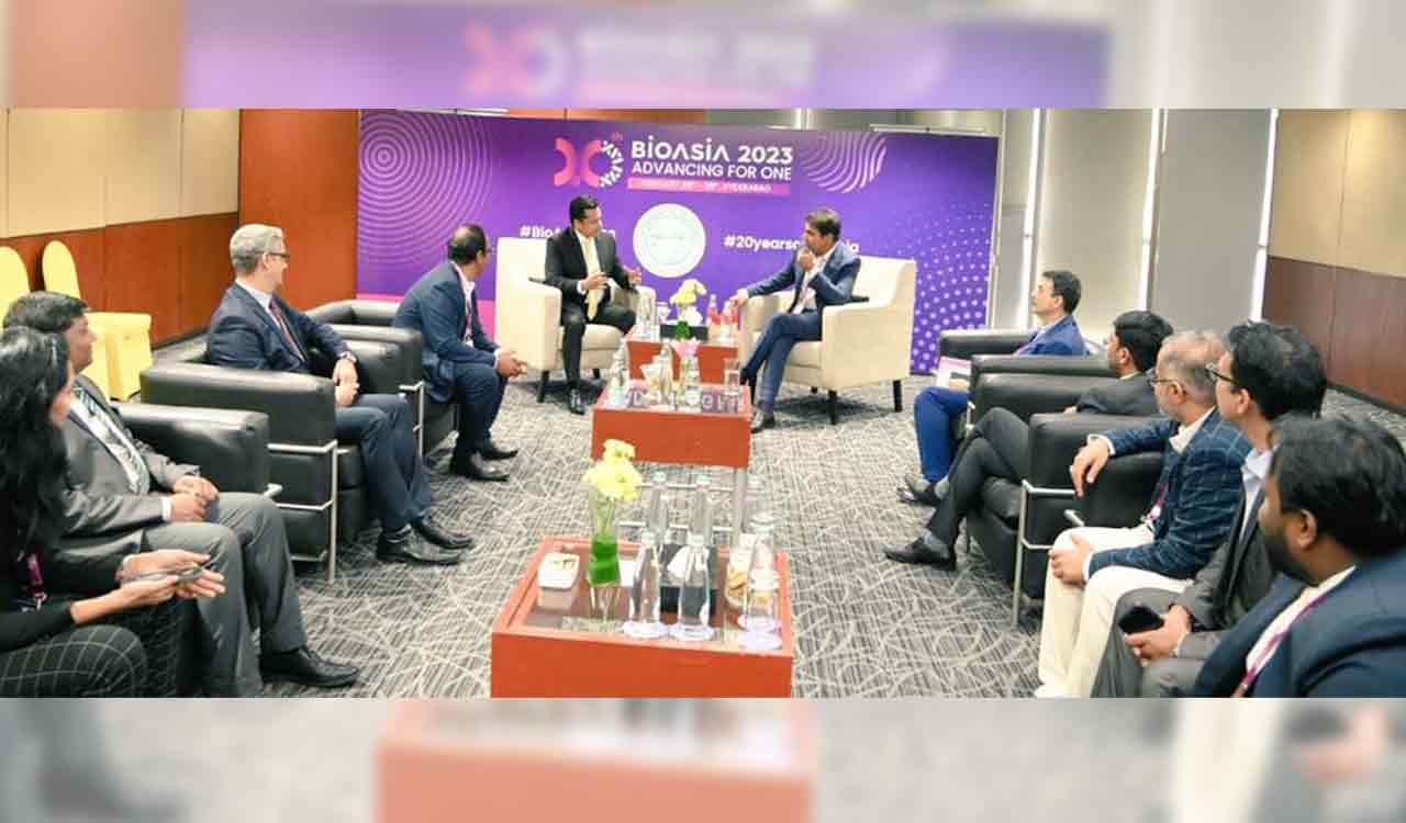 Telangana announces future collaboration with SGD Pharma, Corning Inc