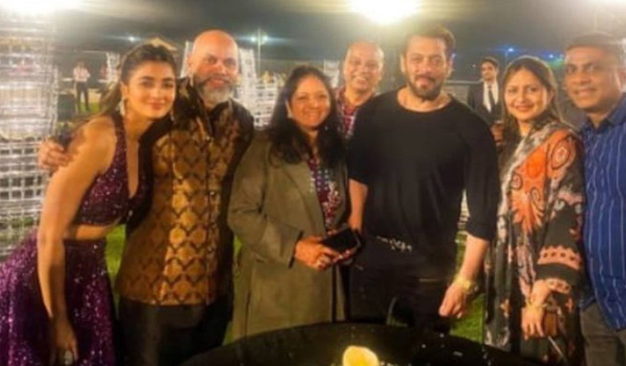 Salman Khan attends Pooja Hegde’s brother’s marriage, pictures viral
