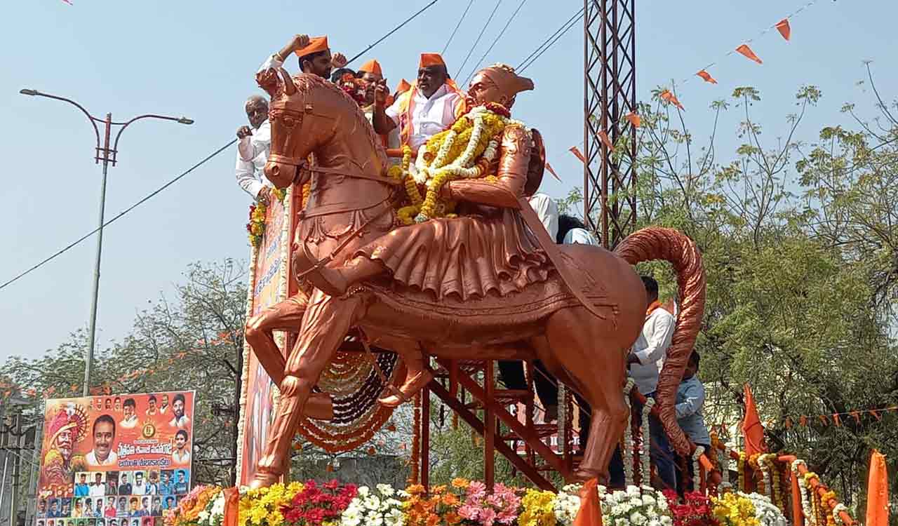 393rd birth anniversary of Shivaji celebrated in erstwhile Adilabad district