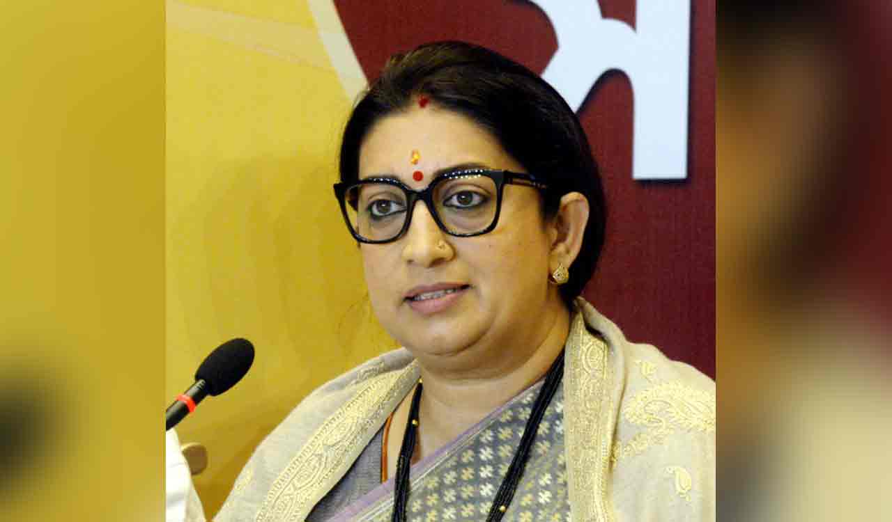 Foreign forces trying to destroy India’s democracy: Smriti Irani