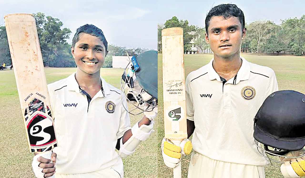 Shiva, Hishanth slam centuries at Inter-State U-14 cricket tournament