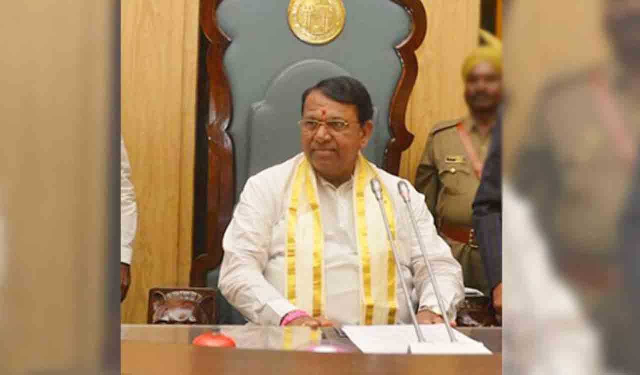 Speaker Pocharam seeks peaceful, elaborate discussion in Telangana Assembly