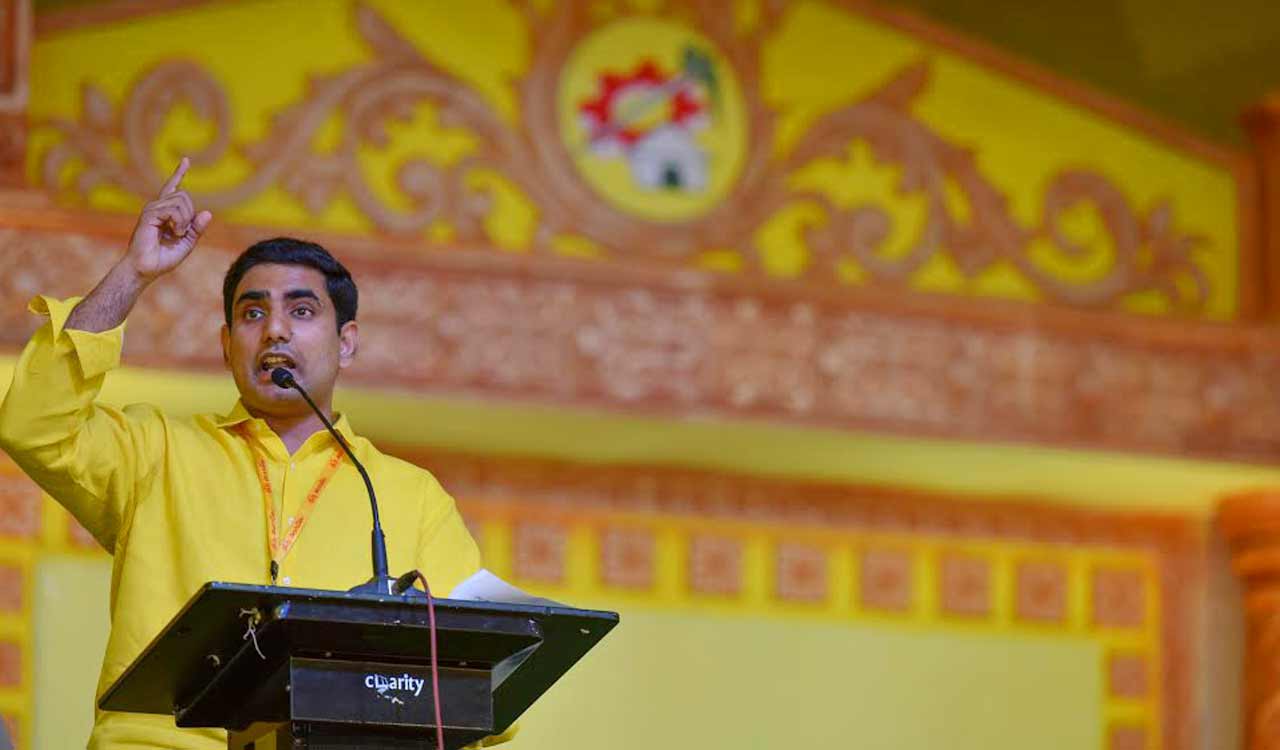 TDP’s Lokesh temporarily suspends padyatra