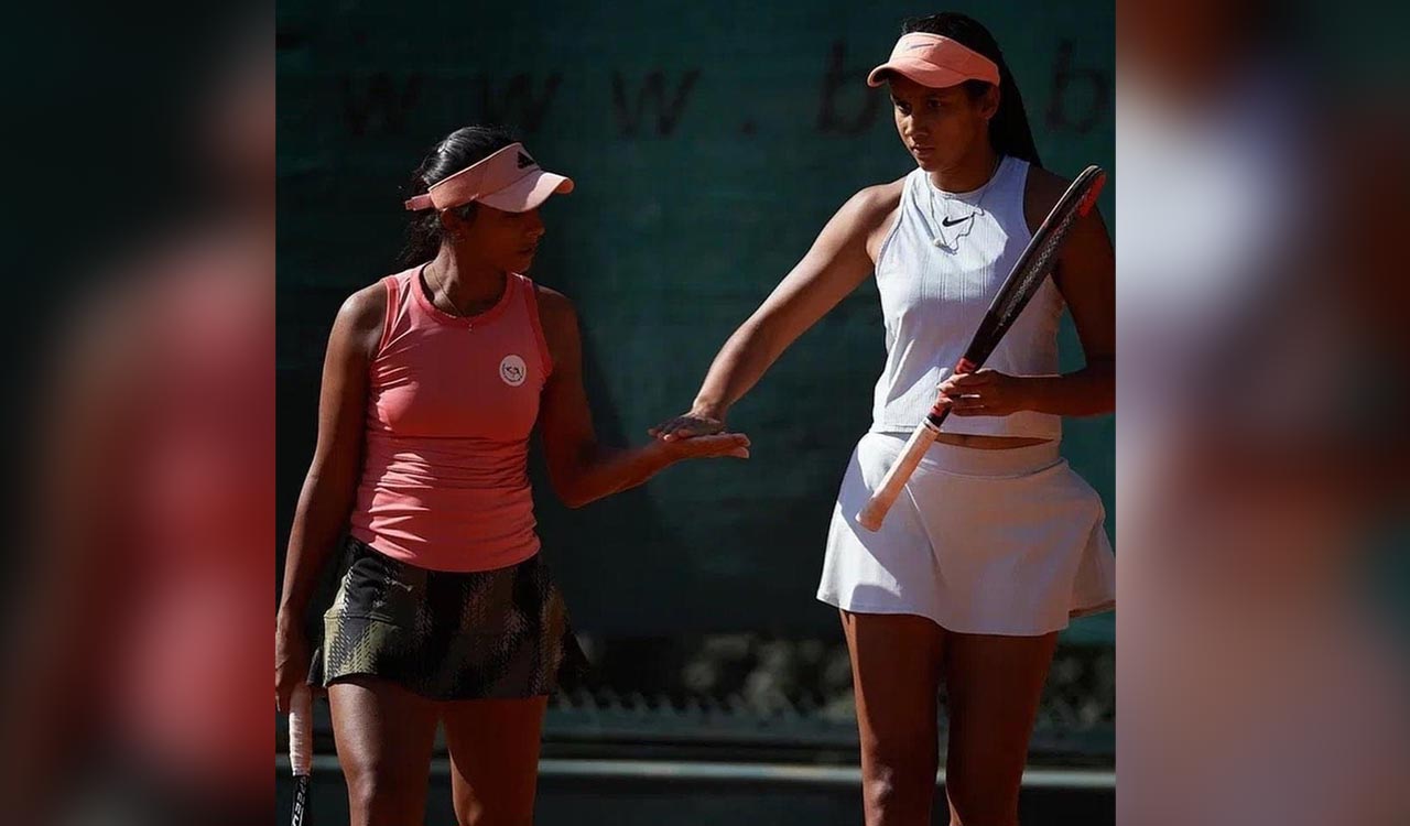 Hyderabad’s Rashmikaa, Vaidhehi pair in finals of ITF Women Tennis Tournament