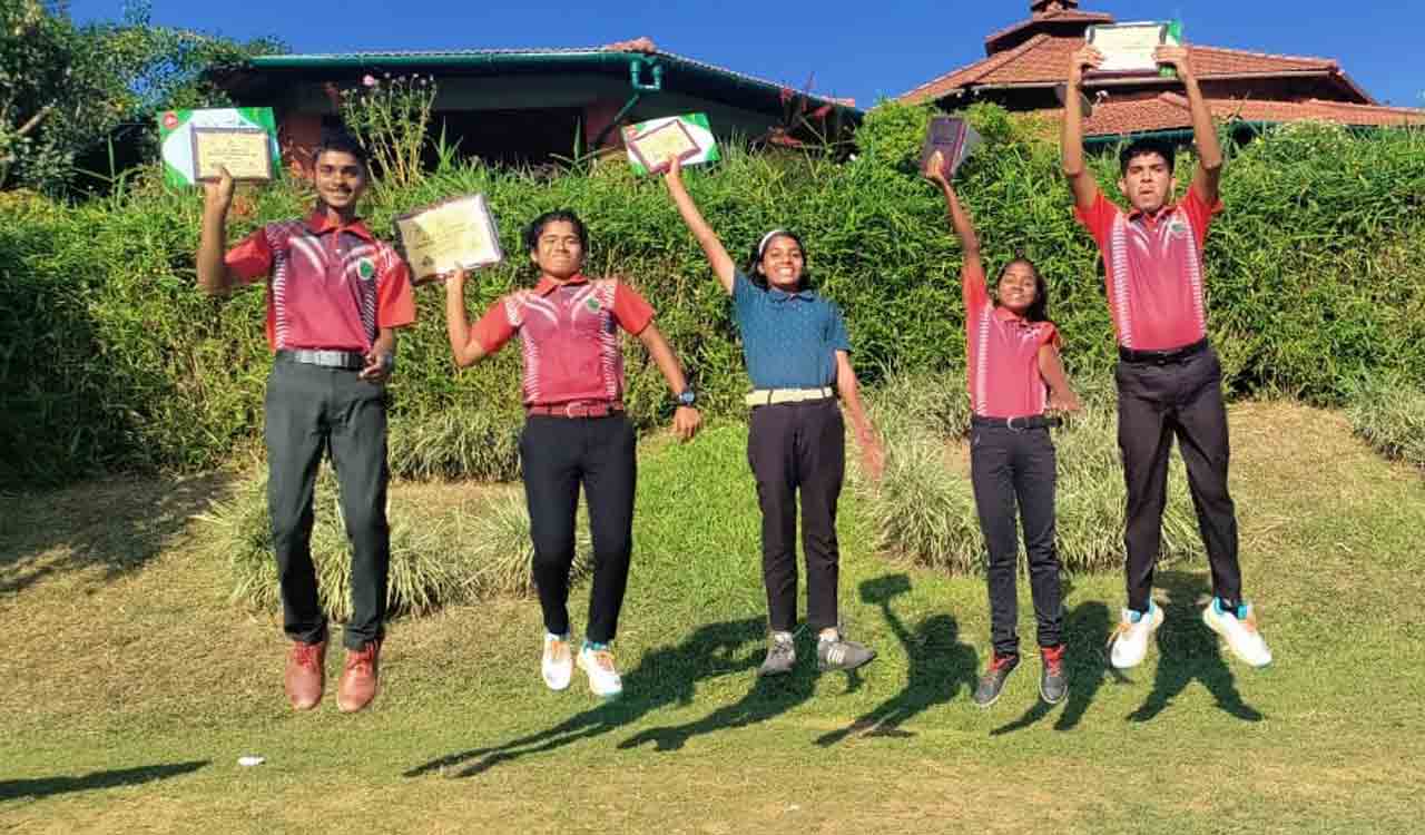 TSWREIS golfers shine at IGU-CGL South Zone Golf Championship