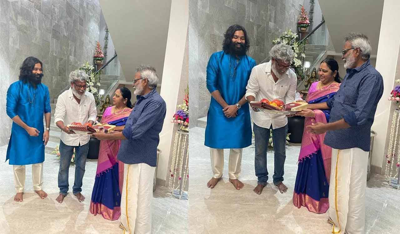 Tamil super star Dhanush gifts parents a palatial home in Chennai