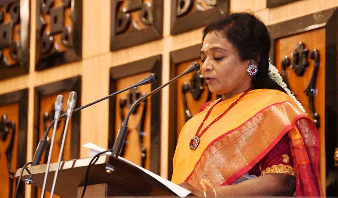 Telangana, a role model to India: Governor Tamilisai