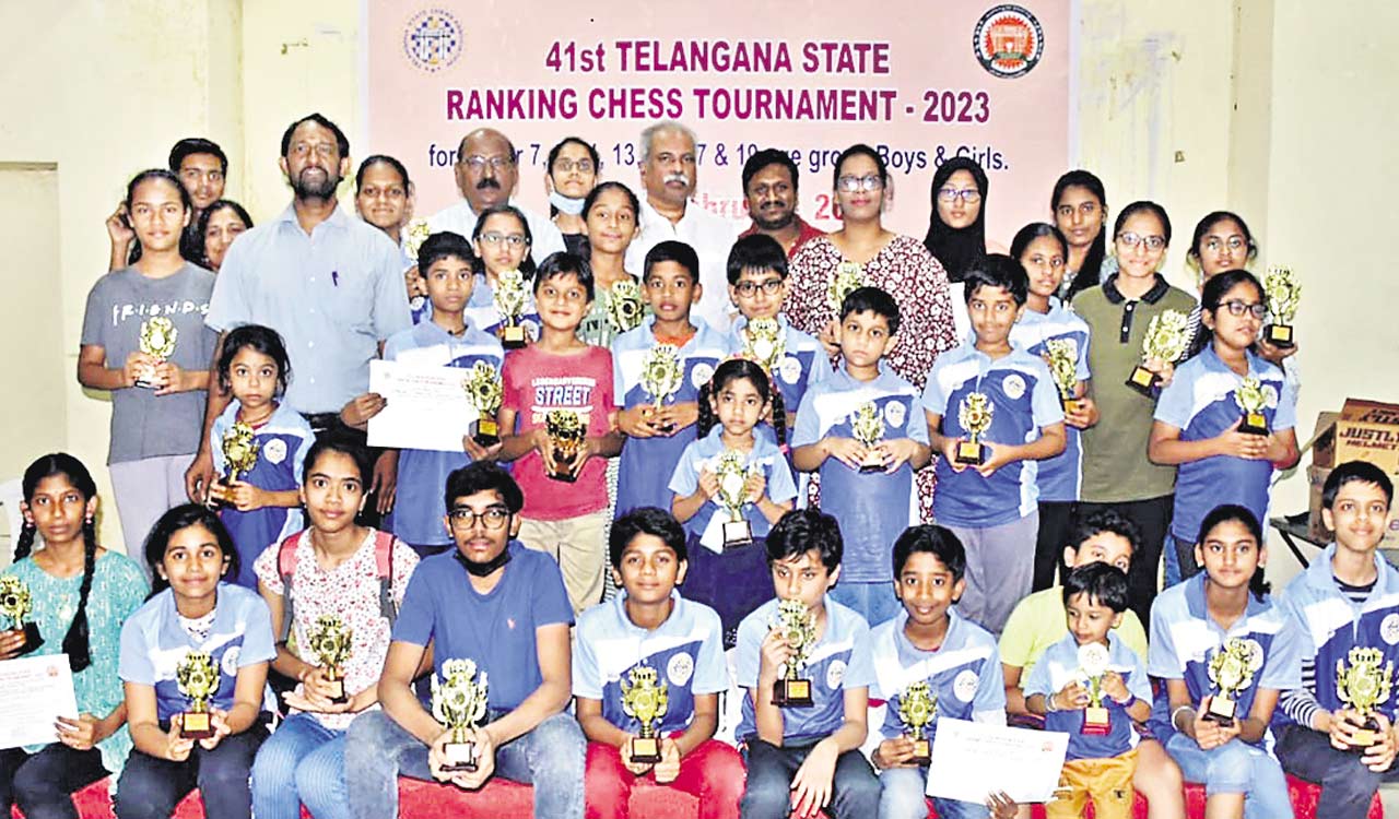 Prahlad, Saisreeya triumph at TS Ranking Chess Tournament
