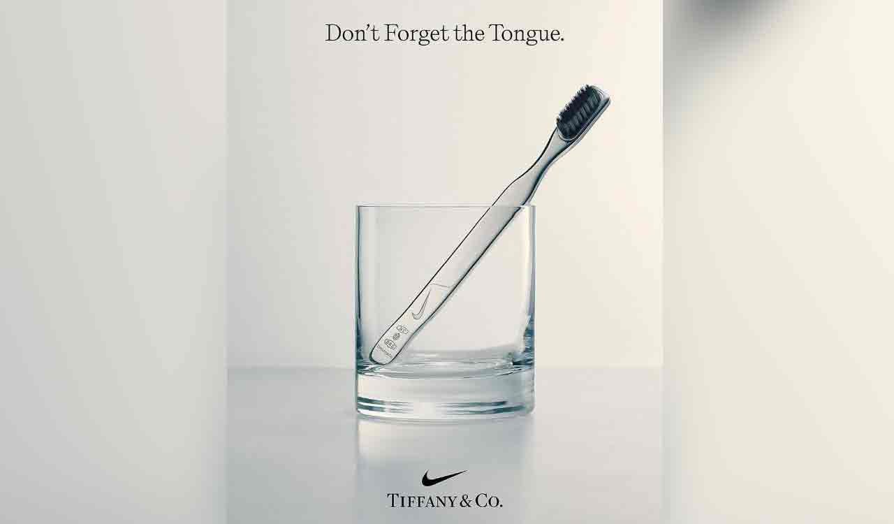 Nike x Tiffany collab features ‘toothbrush’; internet baffled
