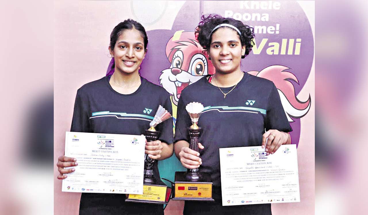 Gayatri Gopichand, Treesa Jolly crowned national badminton champions