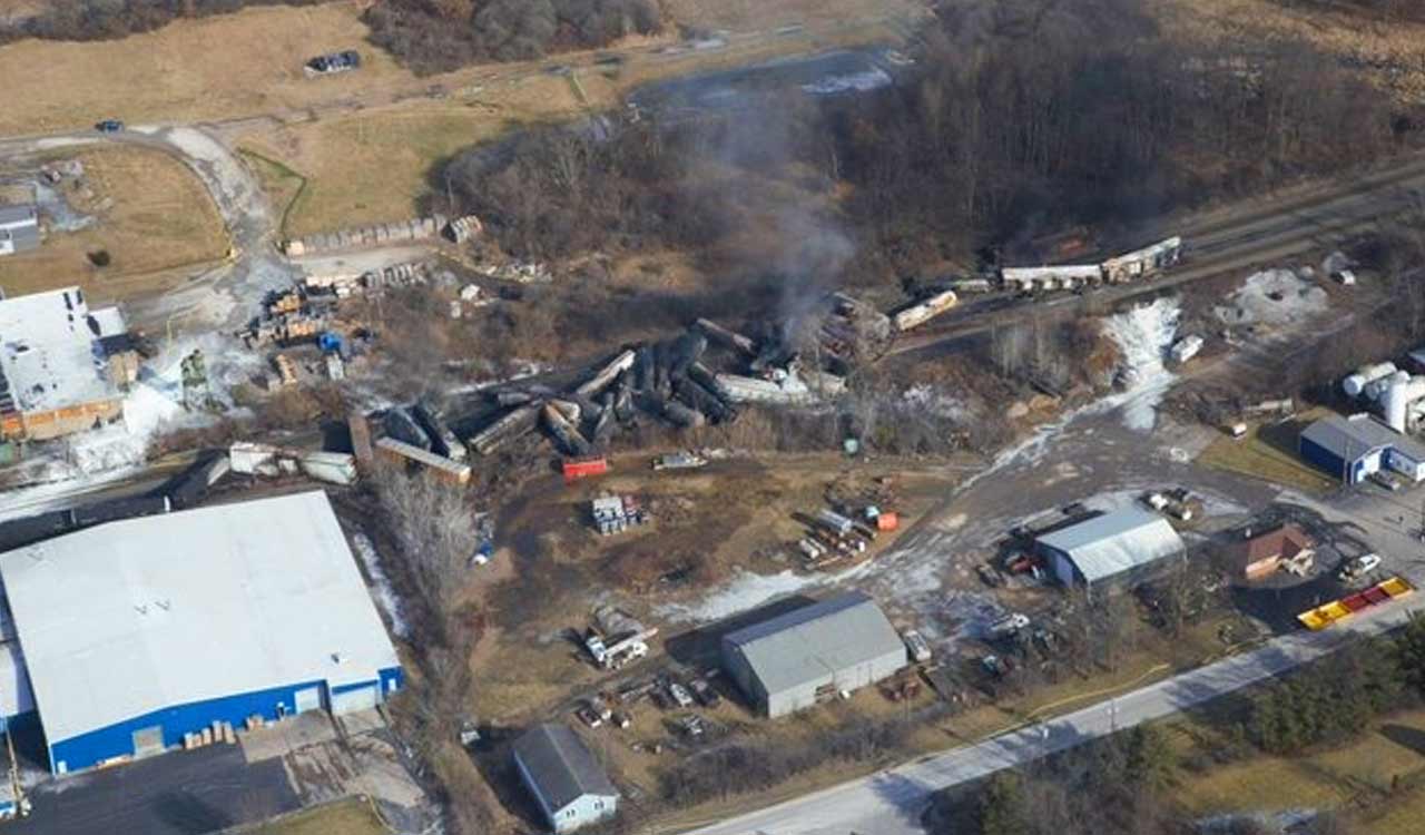 US agency releases report on toxic Ohio train wreck