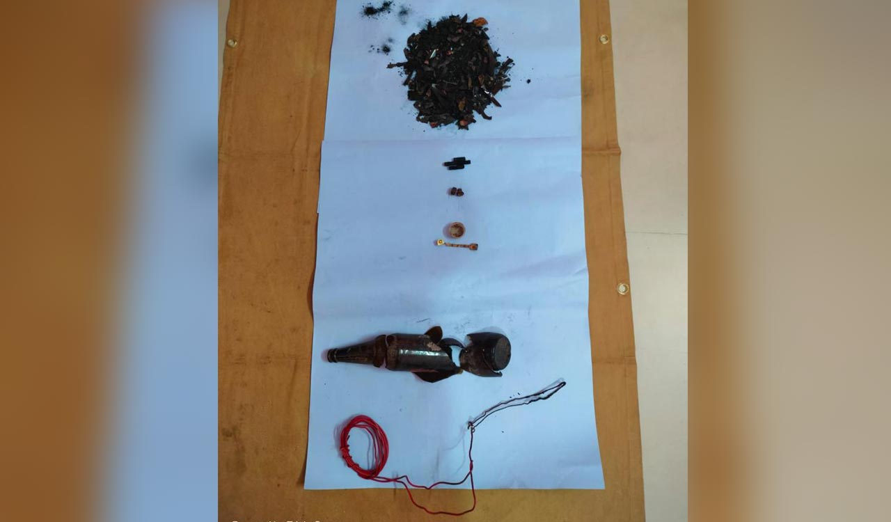 Mulugu: Beer bottle IED found in reserve forest