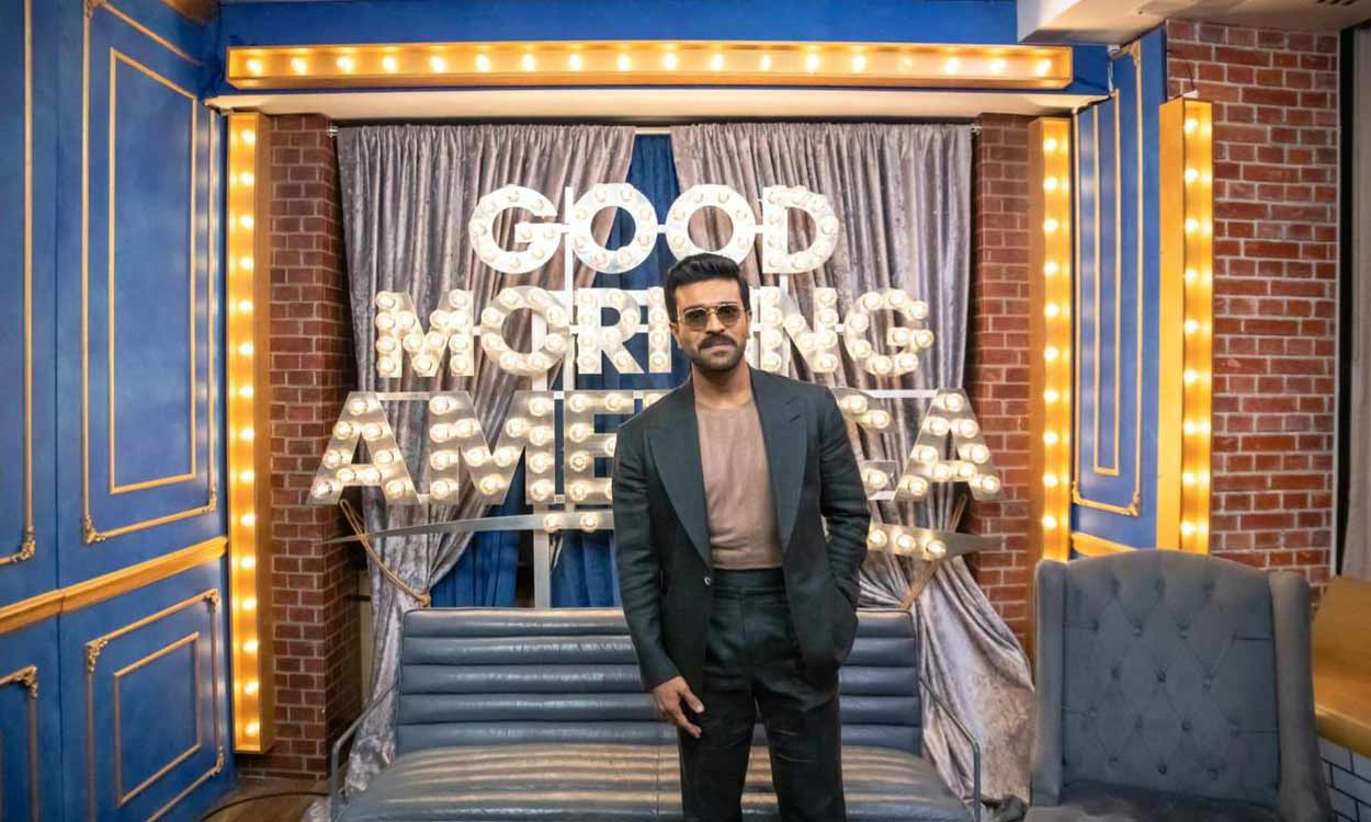 Proud moment for Indian cinema: Chiranjeevi on Ram Charan’s GMA gig