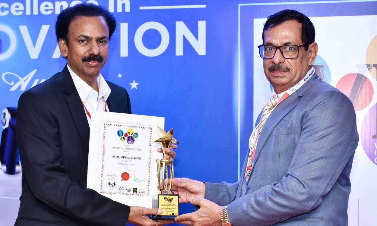 RajaSekhar Buggaveeti honoured with Innovation Leadership Award
