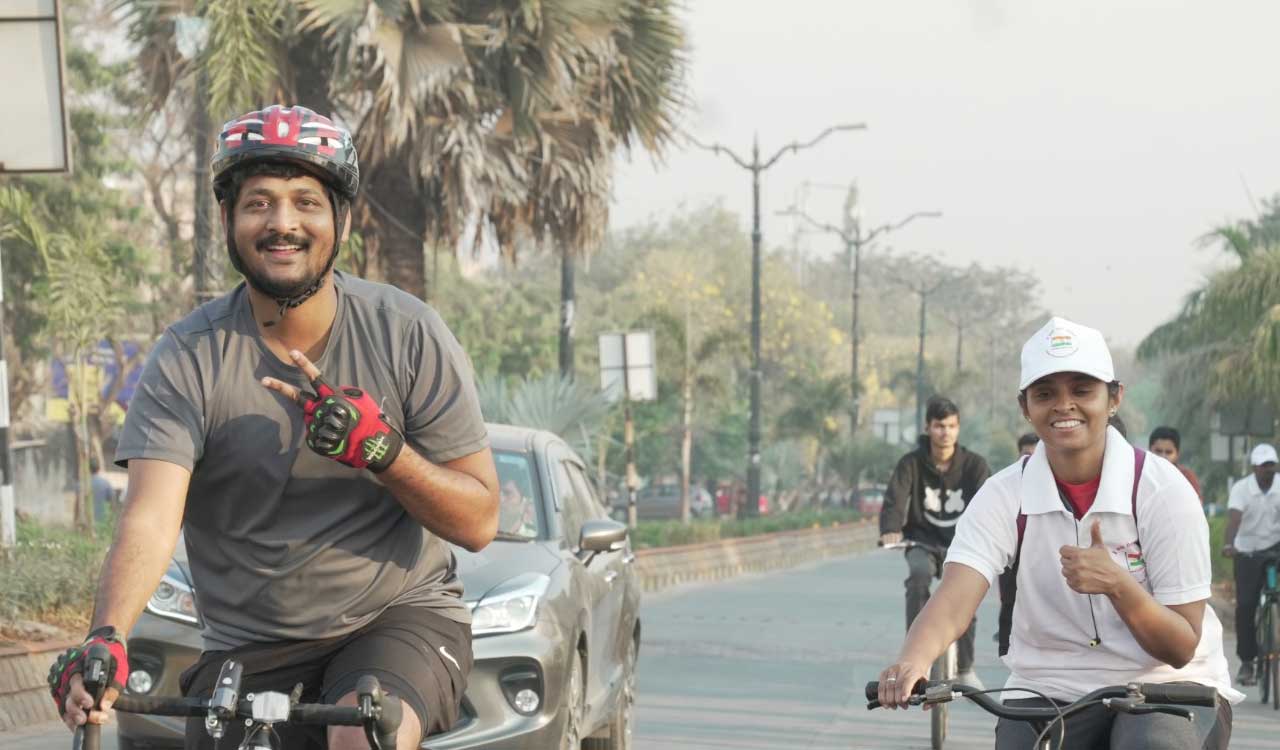 Hyderabad: Bikeathon and walkathon organised to sensitise people on rare diseases
