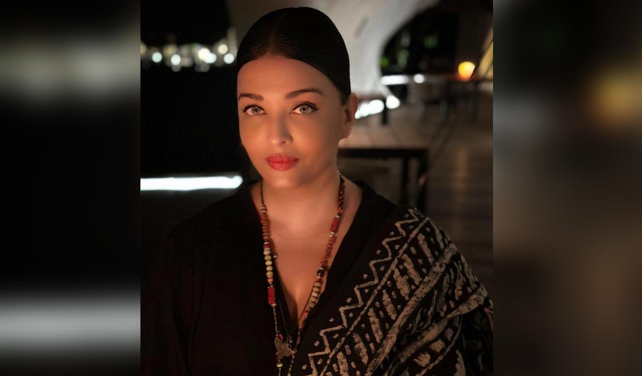 Abhishek Bachchan posts pic of Aishwarya, calls it ‘beautiful view’