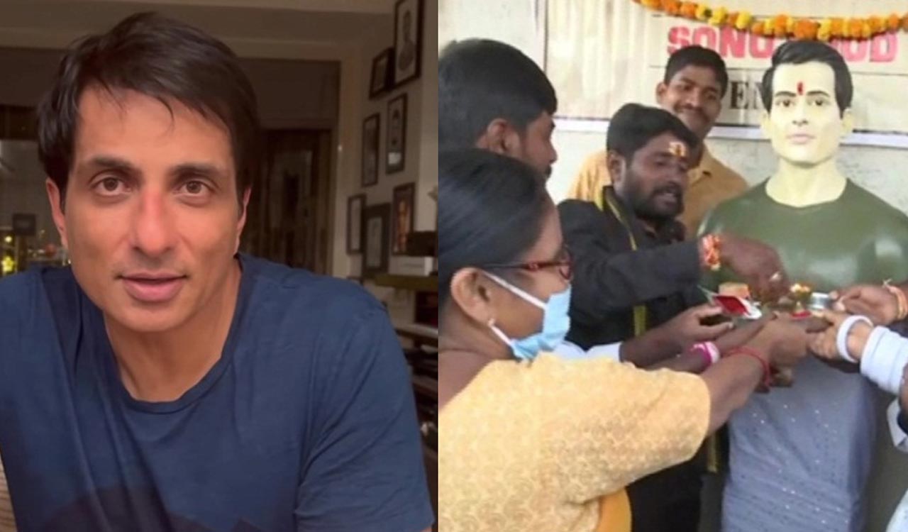 Sonu Sood expresses gratitude as fans build temple in his honour