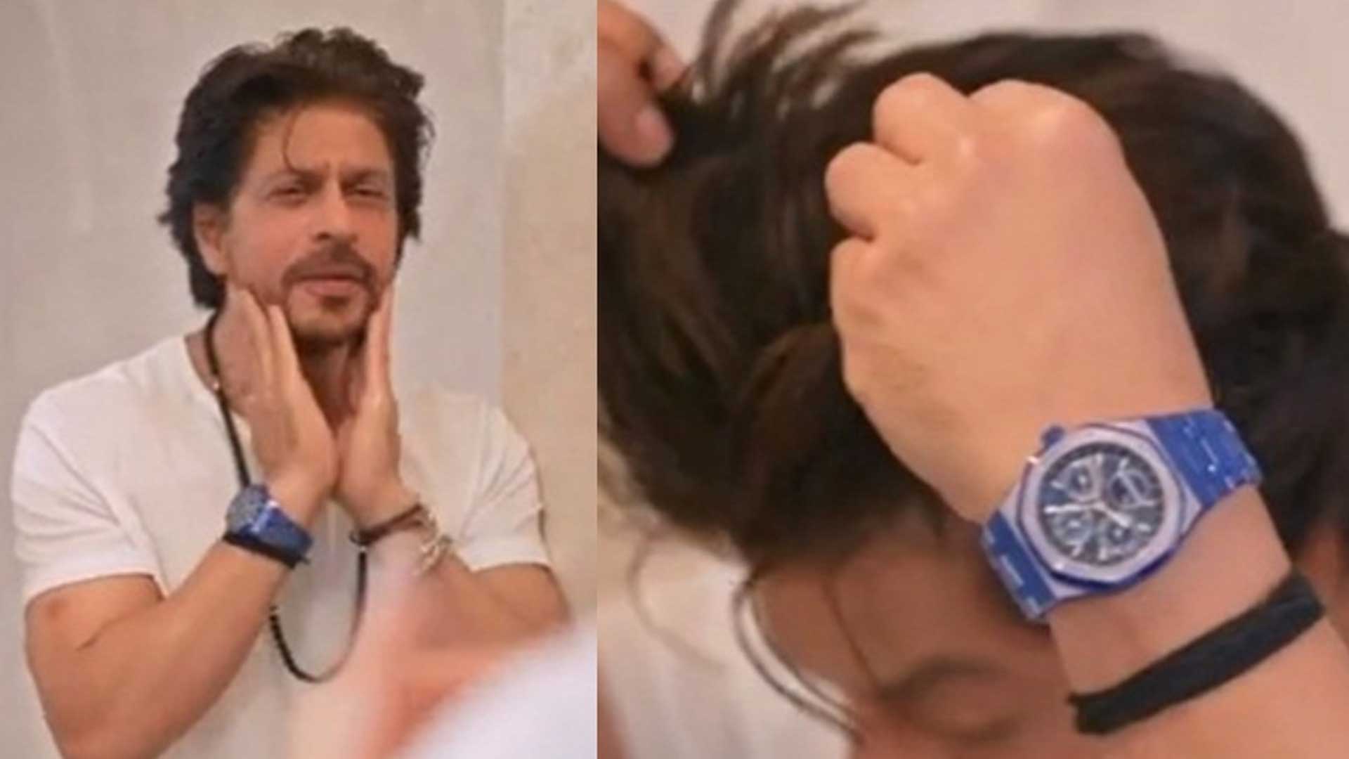 SRK sports wrist watch worth more than Rs 4.5 crore