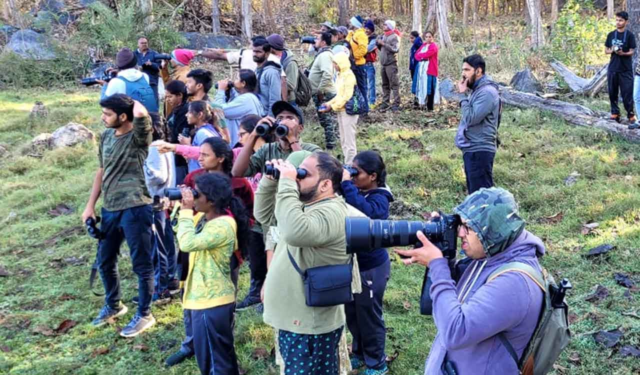 Bird walk concludes in Kawal Tiger Reserve