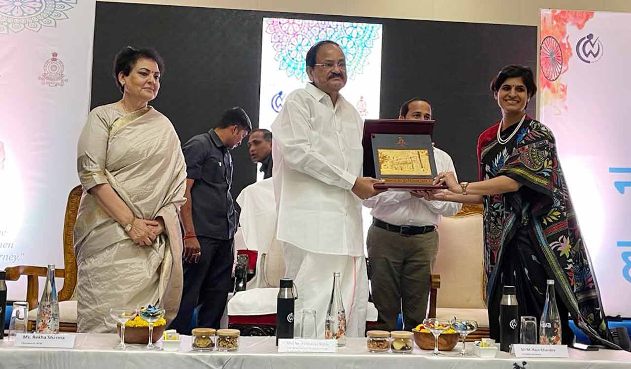 Venkaiah Naidu stresses importance of women in politics, decision-making