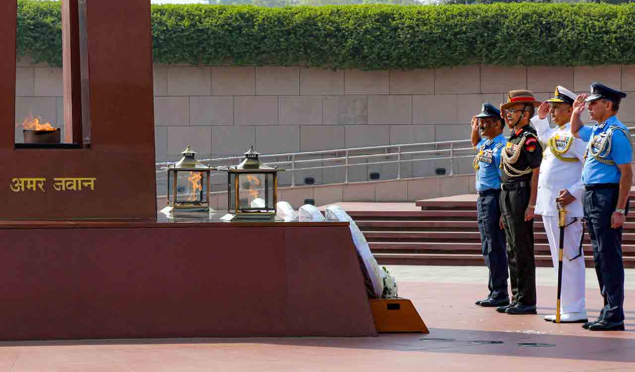 National War Memorial observes its 4th anniversary-Telangana Today