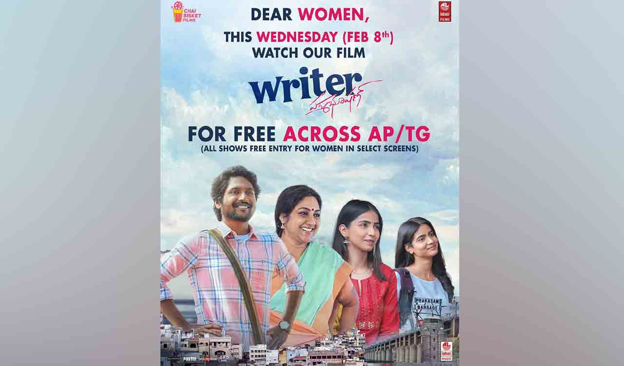 Makers to organise free shows of ‘Writer Padmabhushan’ for women tomorrow