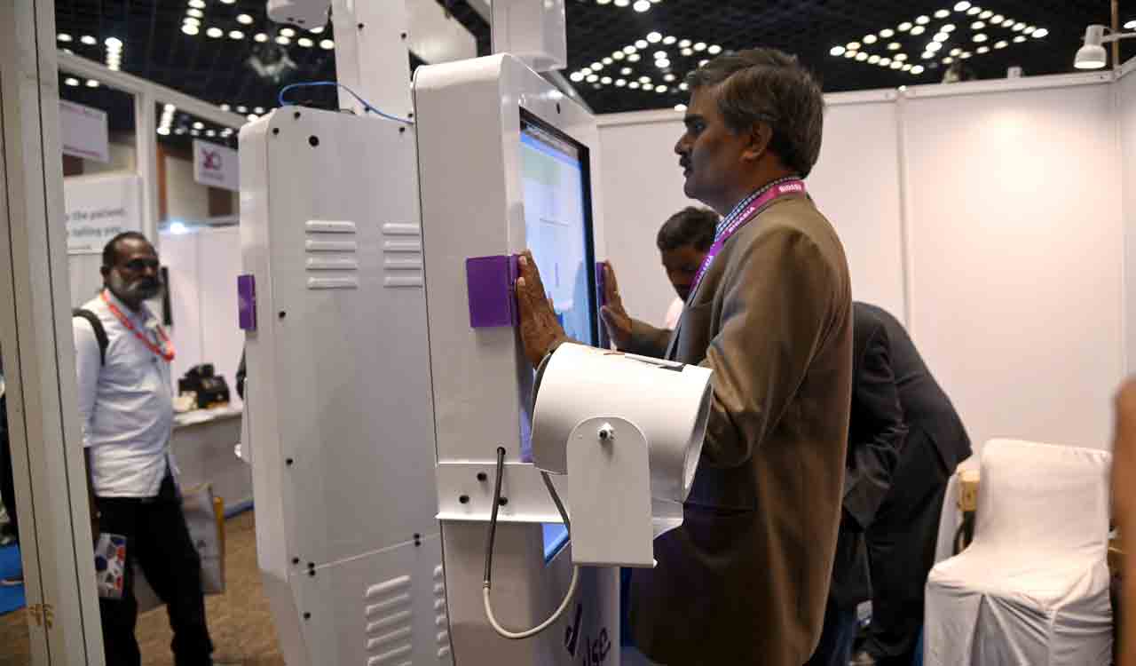 BioAsia 2023: This made in Telangana machine makes health checkups fun