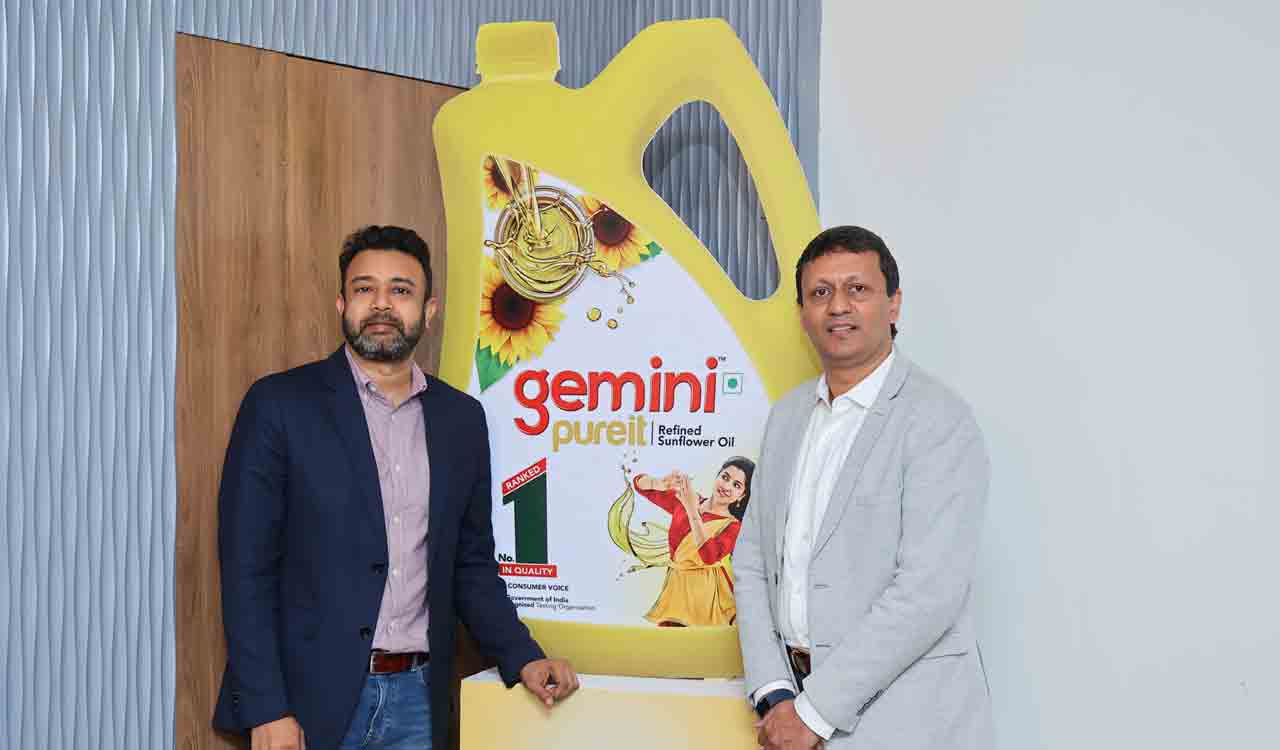 Cargill launches Gemini Pureit sunflower oil in Hyderabad