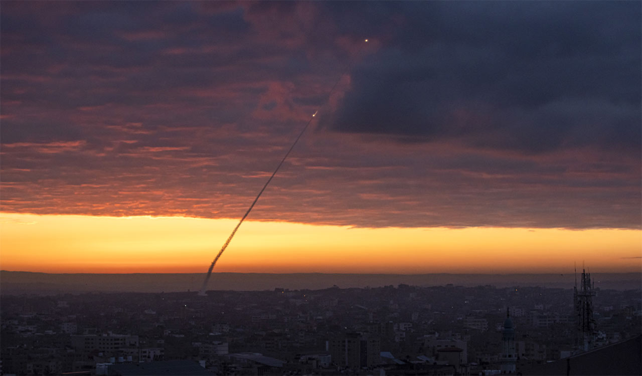 Gaza rockets, Israeli strikes follow deadly West Bank raid