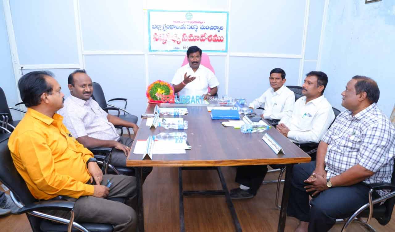 Mancherial Library Corporation approves annual budget of Rs 55 lakh