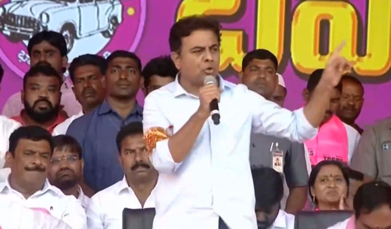 Jan Dhan money went to Adani instead of people of India, says KTR