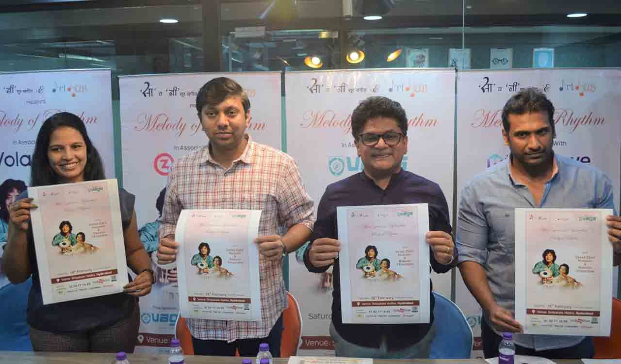 Hyderabad: ‘Melody of Rhythm’ concert to be held on Feb 18