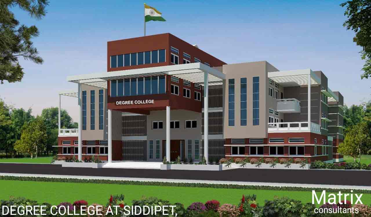 Siddipet Women’s Residential Degree College to get permanent building