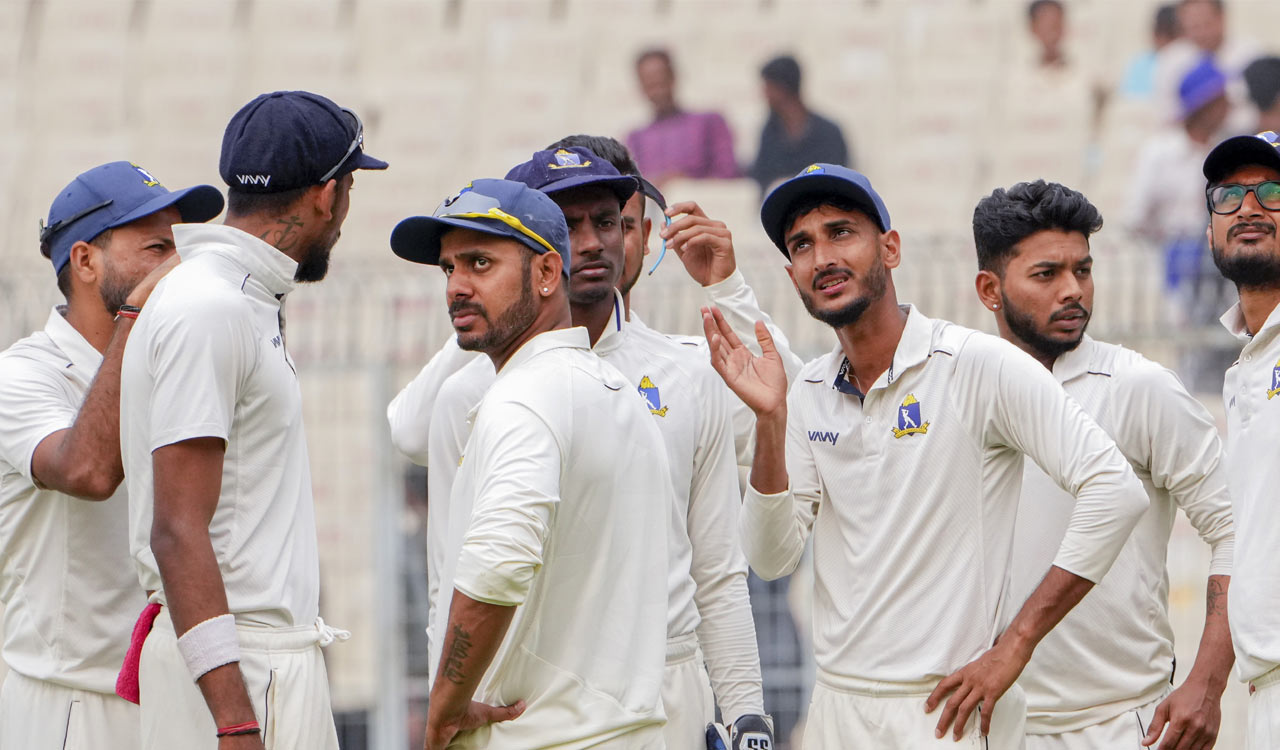 Ranji Trophy Final: Vasavada puts Saurashtra in control