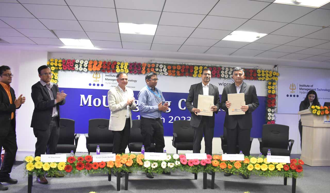 IMT Hyderabad inks MoU with Wipro Limited