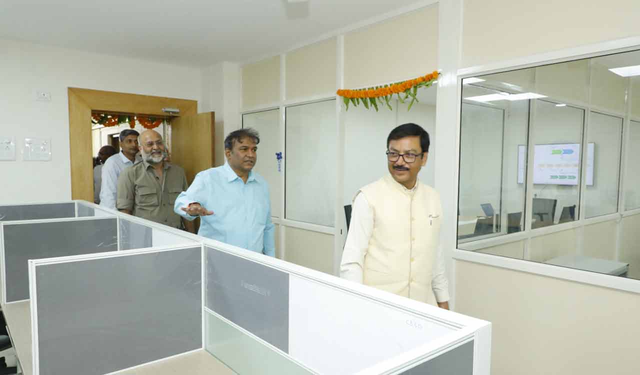 SCR GM inaugurates Centre of Excellence for Data Analytics at Rail Nilayam