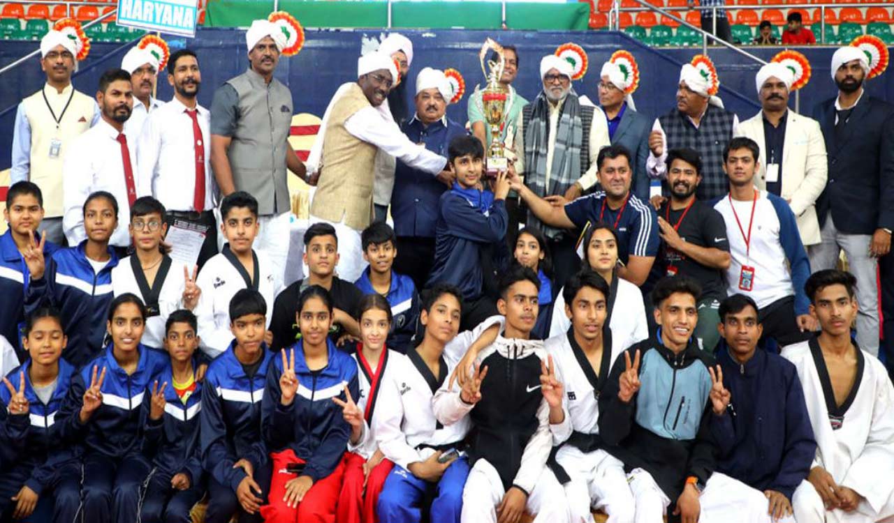 Haryana emerge overall champions at National Cadet Taekwondo Championship