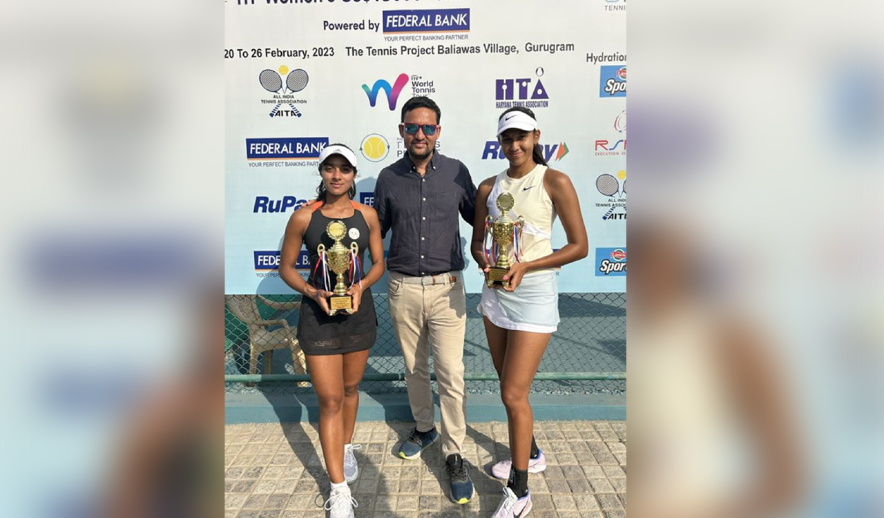 Rashmikaa, Vaidhehi emerge runners-up at ITF Women’s Tennis Tournament
