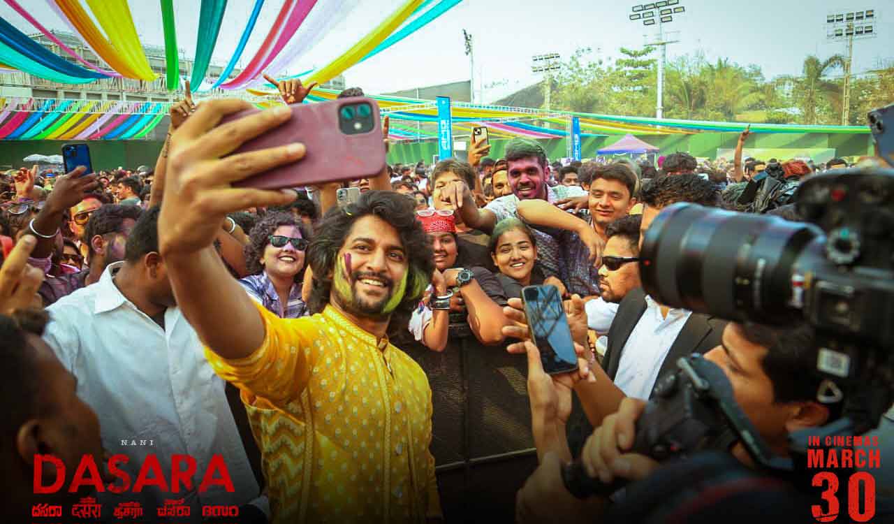 Nani attends ‘Dunk Fest 2023’ to promote Dasara film