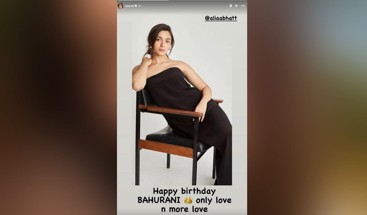 Alia Bhatt makes a wish before cutting her 30th birthday cake