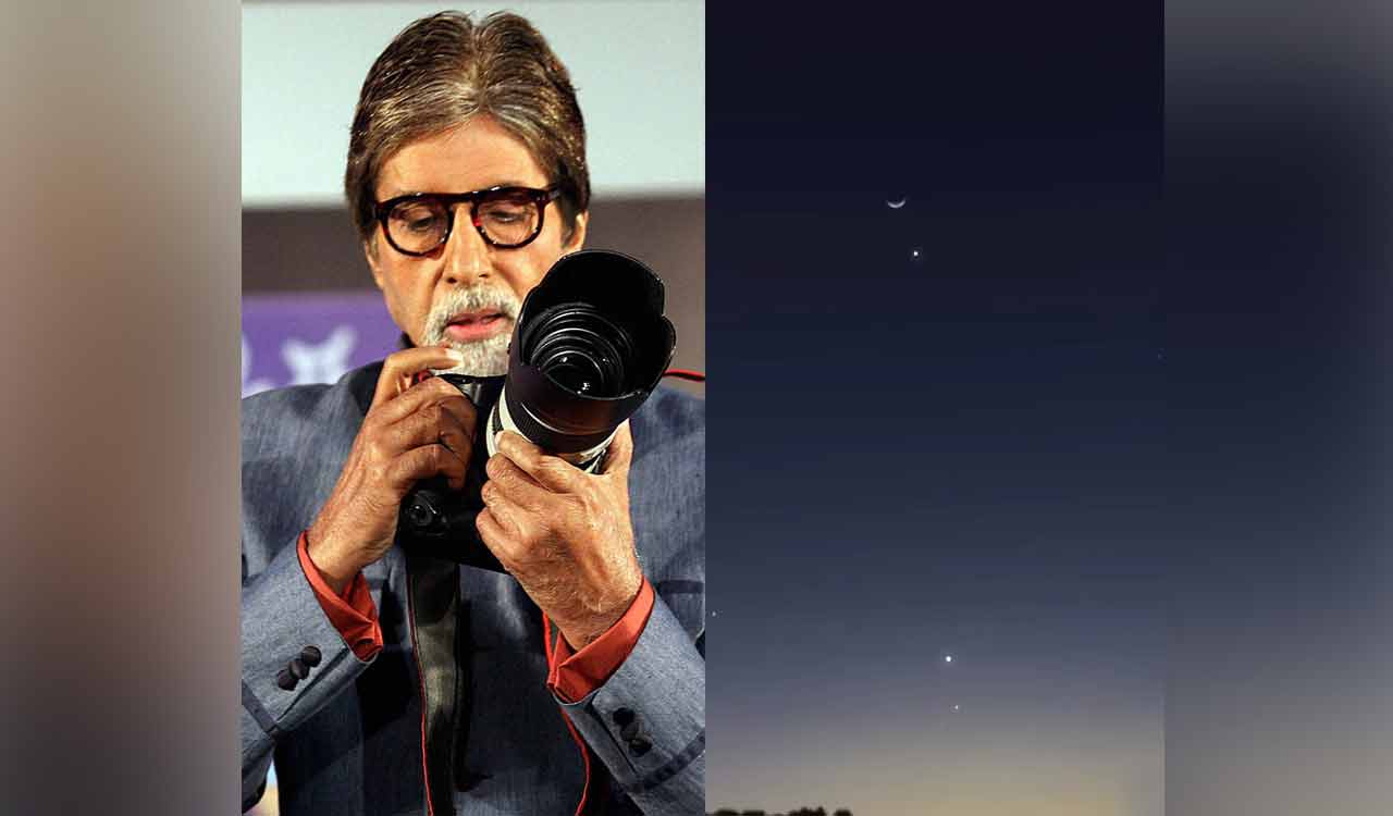 Amitabh Bachchan captures rare view of sky with 5 planets aligned together