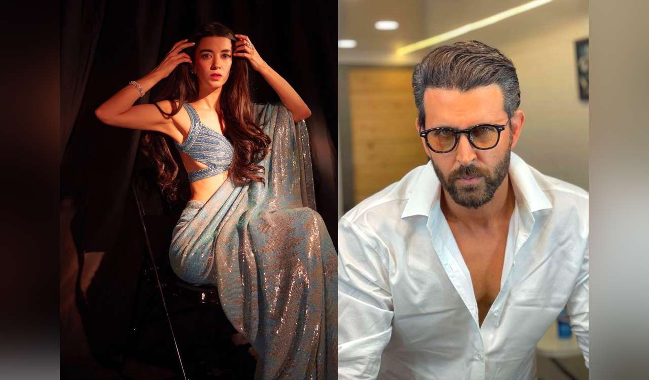 As Saba Azad drops photo in saree, Hrithik says ‘I see you’