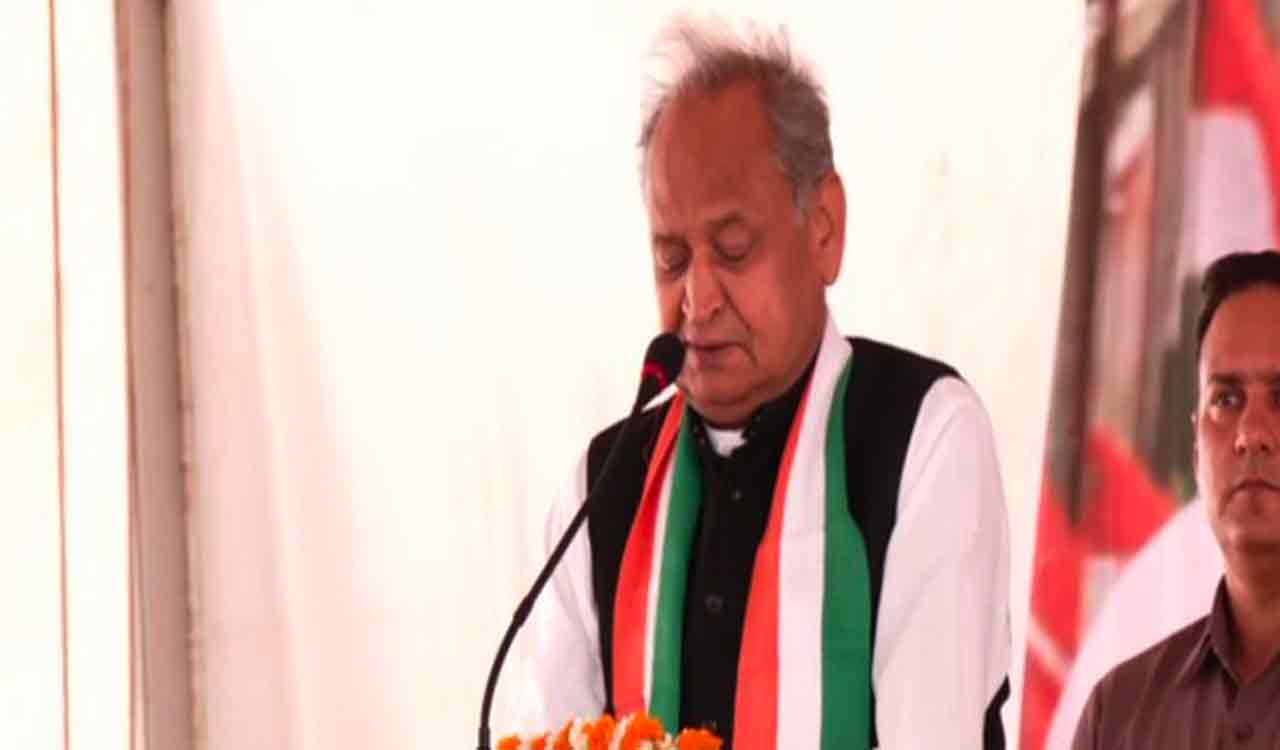 Rajasthan CM Ashok Gehlot hits out at Centre for Rahul Gandhi’s disqualification from Lok Sabha
