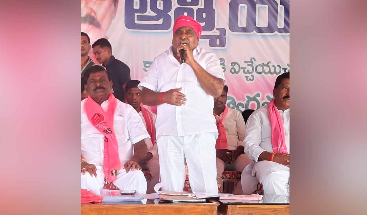 Adilabad: MLA Ramanna tells cadres told to strive for success of BRS