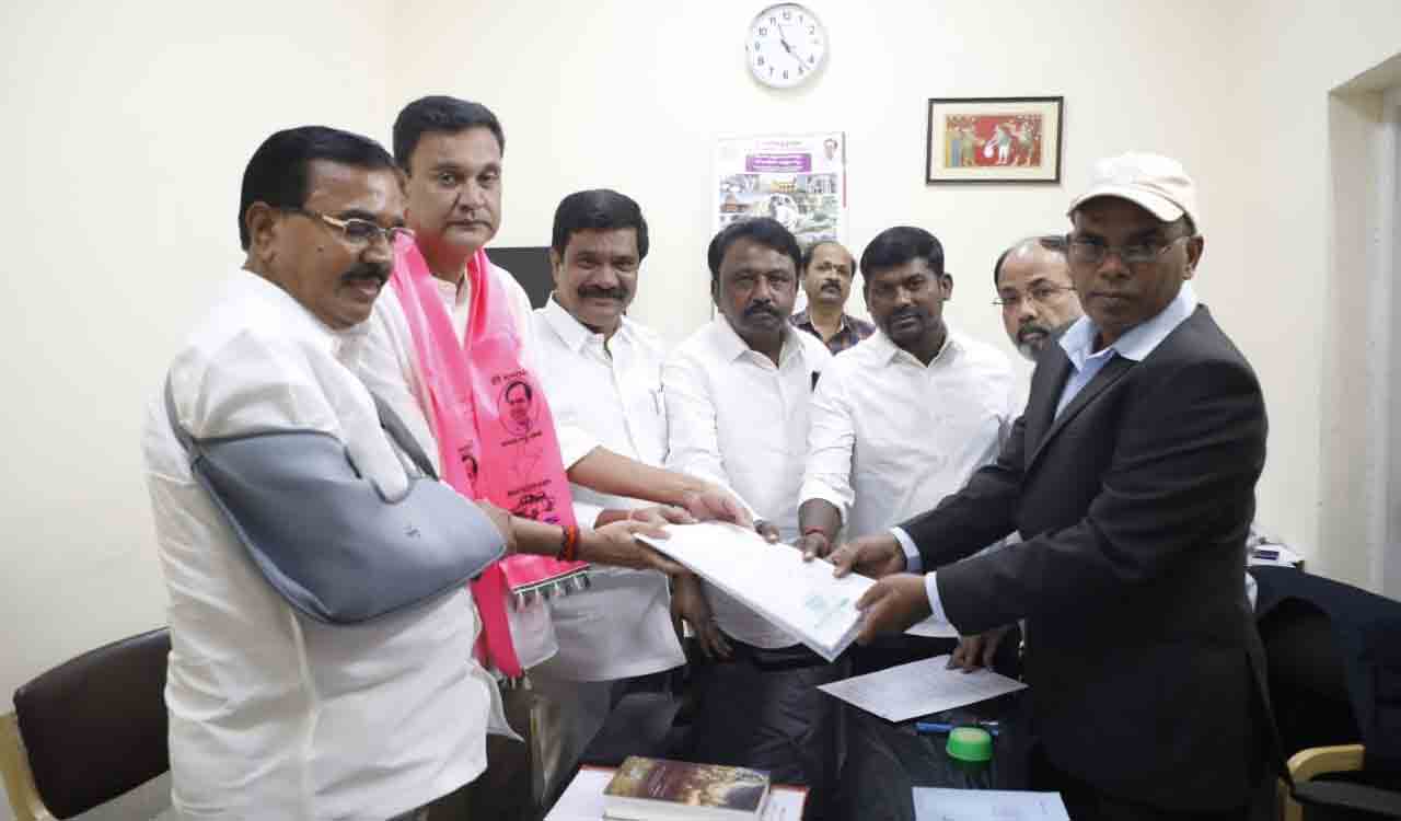 BRS MLC candidates file nominations