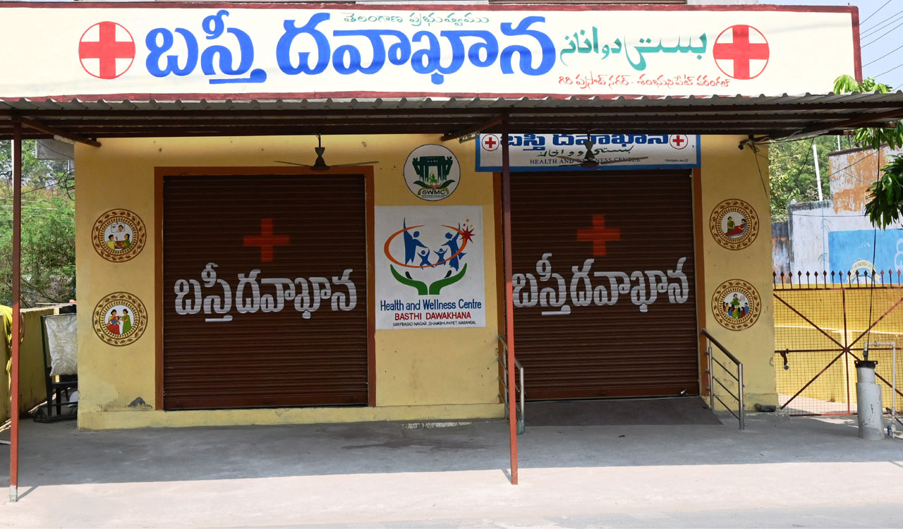 Three Basti Dawakhanas to be inaugurated soon in Warangal