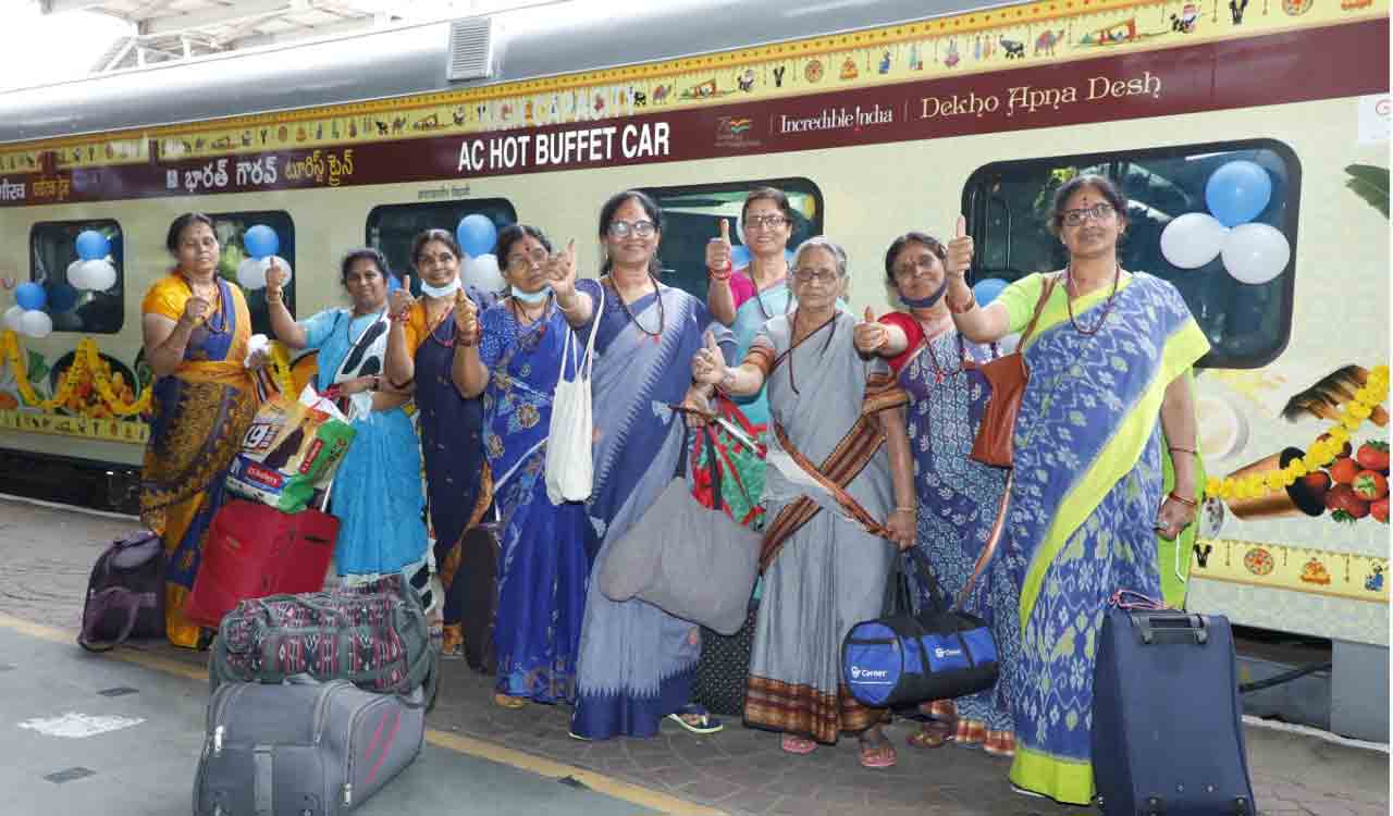 First Bharat Gaurav train from Telugu states commences from Secunderabad railway station