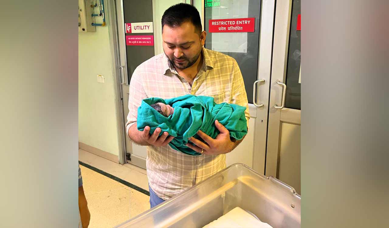 Bihar Deputy CM Tejashwi Yadav, wife welcome baby girl